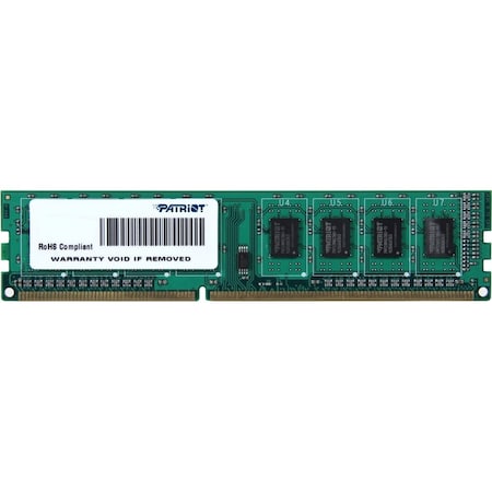 Patriot Memory Patriot Signature Ddr3 4Gb Pc3-10600 (1333Mhz) Cl9 Dimm PSD34G133381